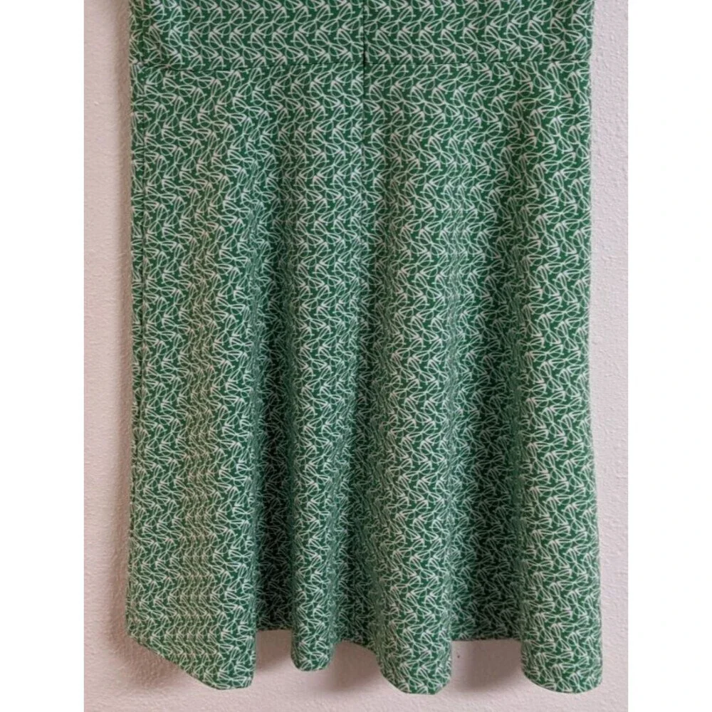 Talbots Ponte Knit Sleeveless Fit & Flare Sunglass Novelty Print Dress M - Picture 7 of 11